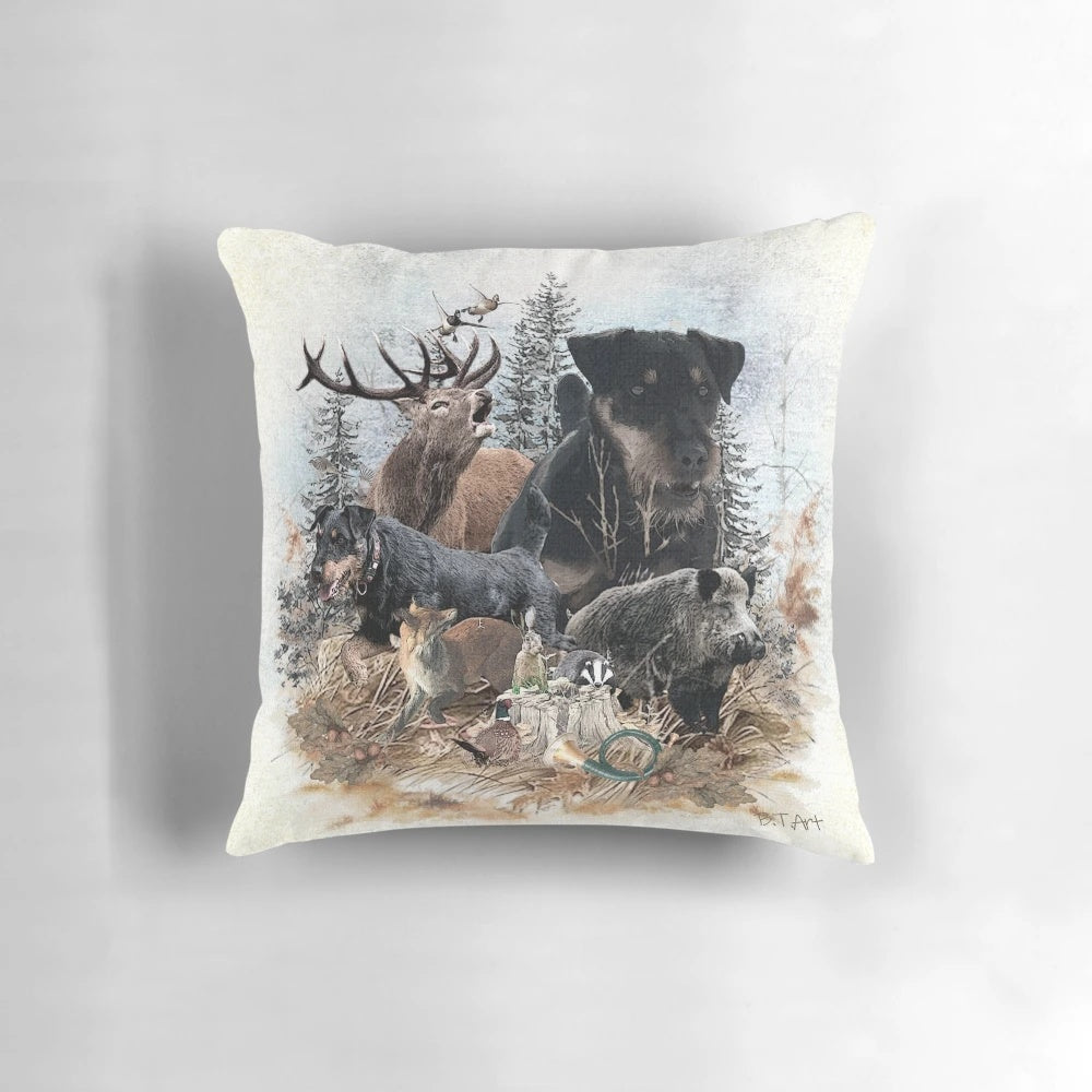 German Hunting Terrier Jagdterrier Pillow