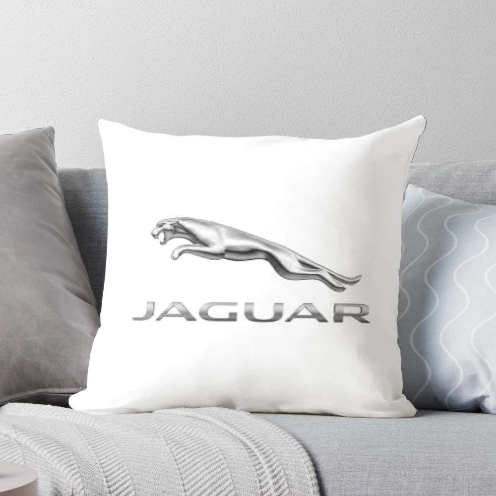 Jaguar-print decorative pillow for modern home decor
