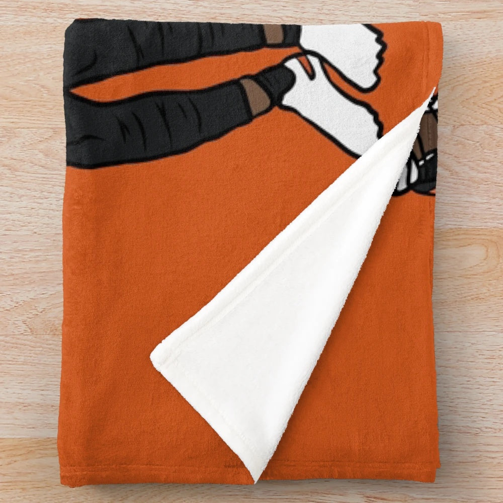 Ja'Marr Chase Griddy-Inspired Plush Blanket