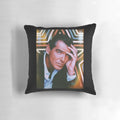 Pierce Brosnan as James Bond 007 on a decorative pillow