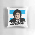 Javier Milei "Afuera" Political Pillow for Home and Office Decor