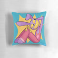Soft and plush Jax pillow featuring TADC and Digital Circus fanart design