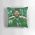 Jayson Tatum Boston Celtics Pillow featuring the Celtics star player