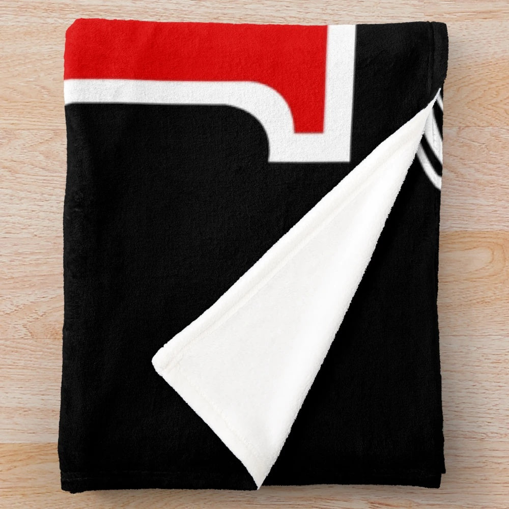 Plush blanket featuring a Nissan GT-R, a popular JDM supercar