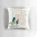 Jehovah Gives You the Strength to Keep Going Pillow with Bible Quotes
