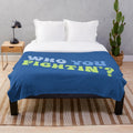 Jenna Marbles inspired plush blanket featuring Kermit and Peach designs