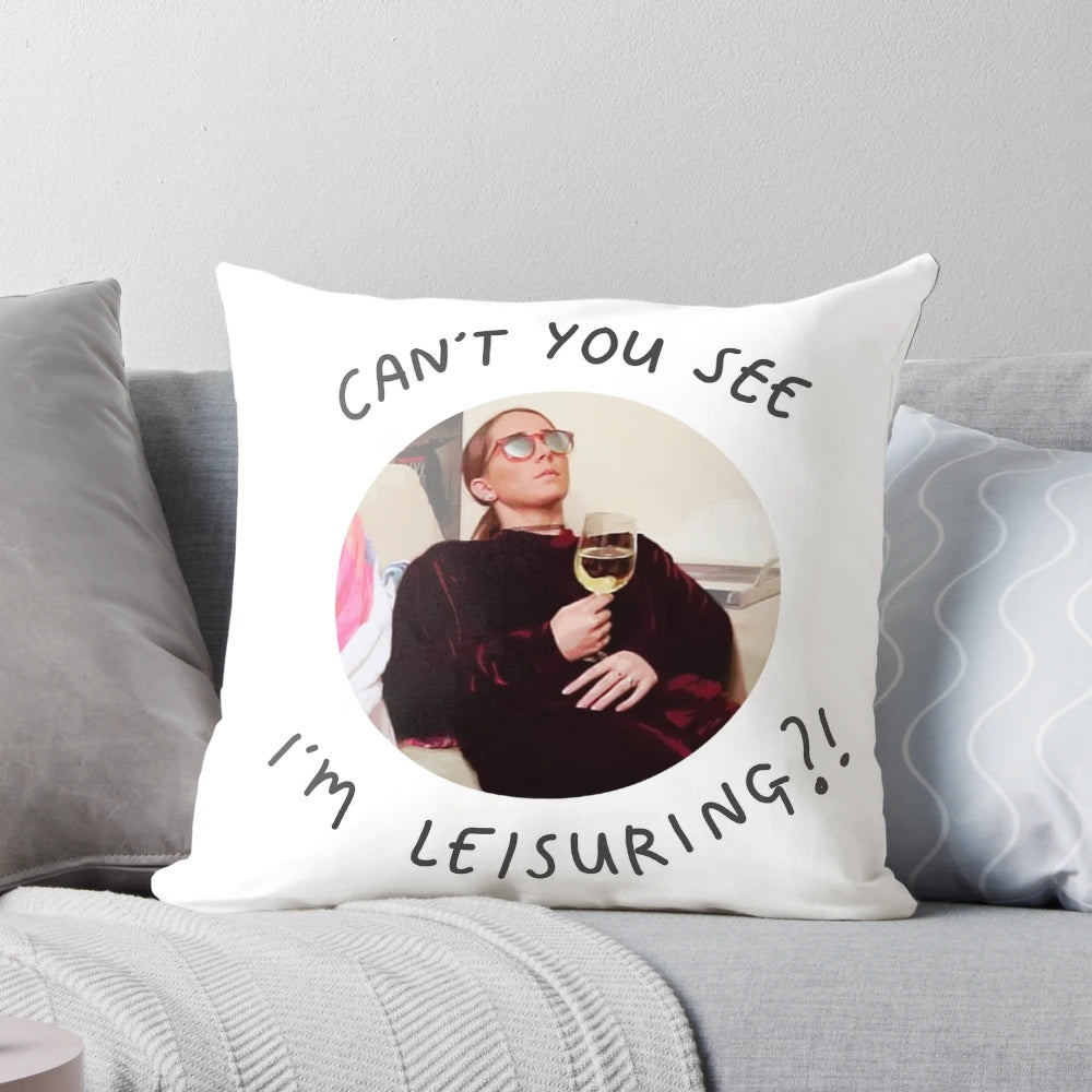 Jenna Marbles "Leisuring" Pillow - Funny YouTube Meme
