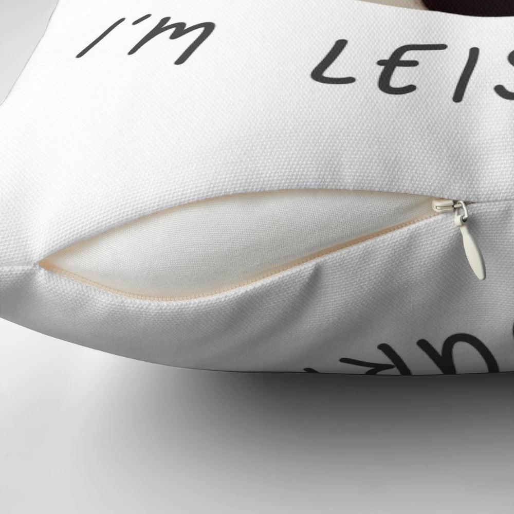 Jenna Marbles "Leisuring" Pillow - Funny YouTube Meme