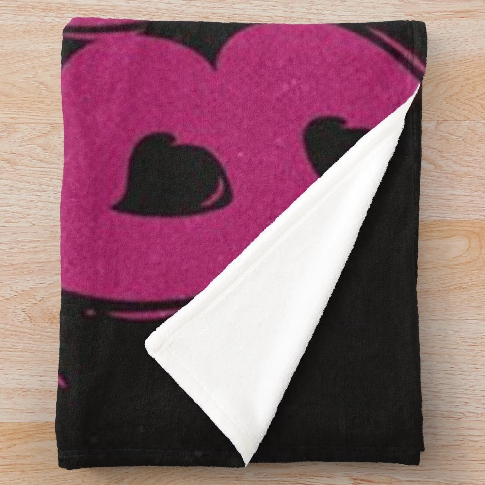 Jennifer's Body inspired plush blanket featuring the movie's iconic imagery