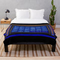 Jeopardy plush blanket featuring James Holzhauer, the renowned gambler and Jeopardy champion