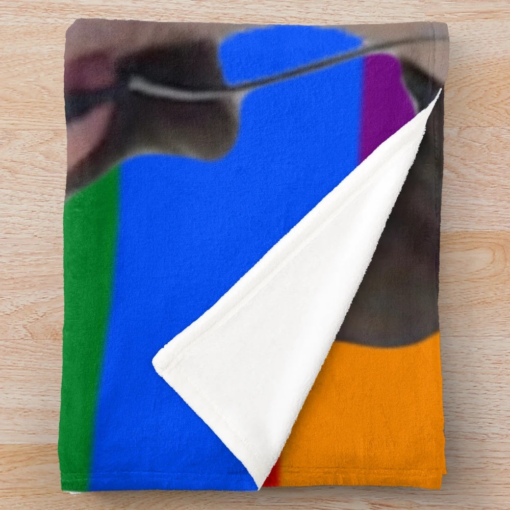 Jerma Inspired Crying Plush Blanket
