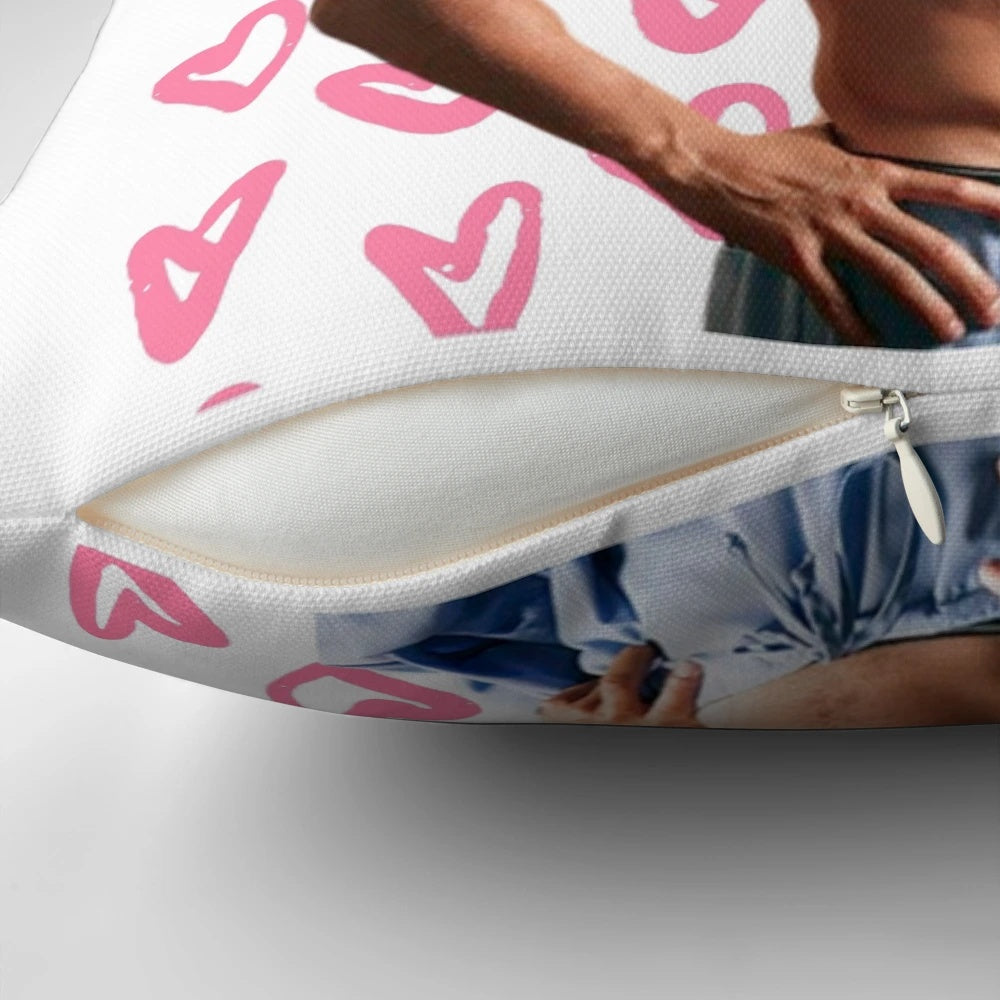 Soft and cozy pillow featuring Jesse Williams' character Avery from the hit TV show