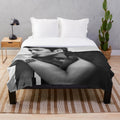 Ji Chang Wook Plush Blanket - Cozy Bedding for Korean Actor Fans