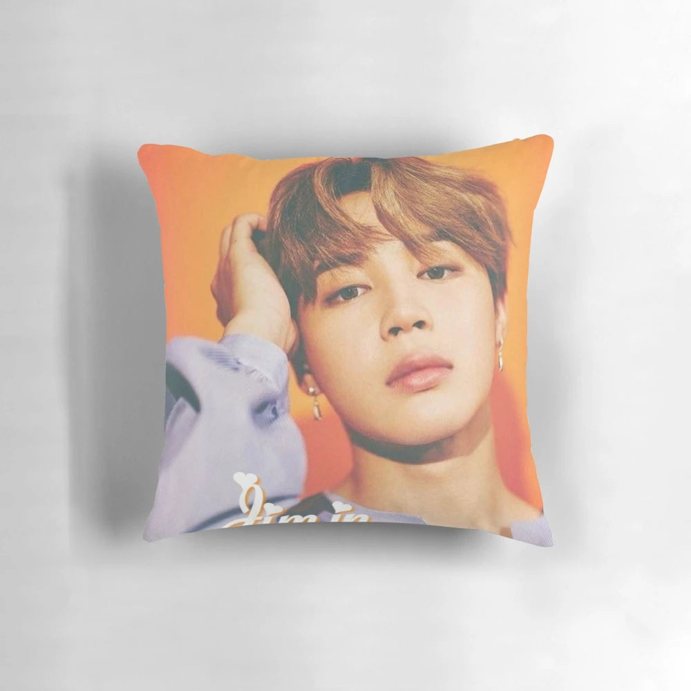 Soft, Cuddly Pillow Featuring the BTS Member Jimin