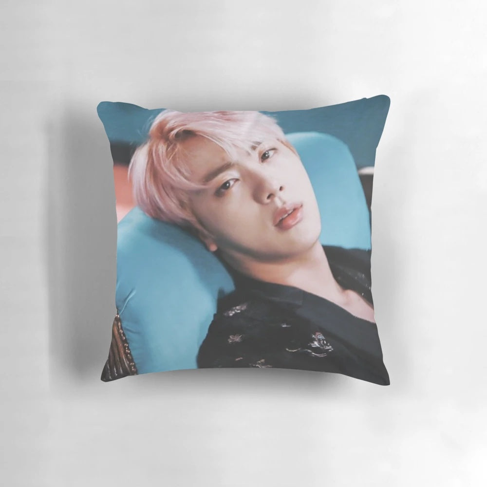 Jin BTS Pillow - Soft and Stylish Pillow for Korean Pop Music Lovers