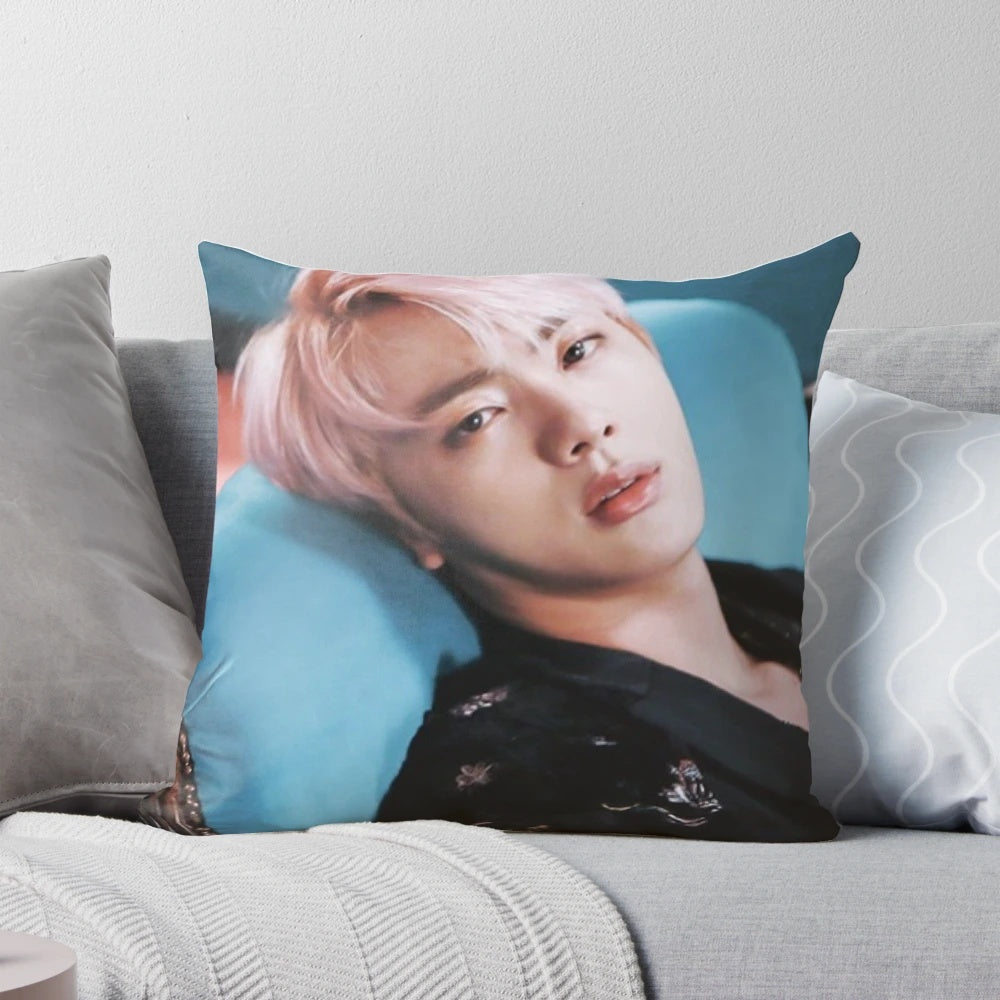 Jin BTS Pillow - Soft and Stylish Pillow for Korean Pop Music Lovers