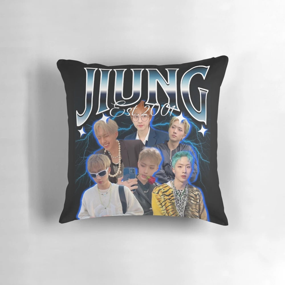 Jiung 90s K-Pop Pillow featuring P1harmony band members
