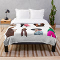 Jodie Comer Killing Eve Plush Blanket