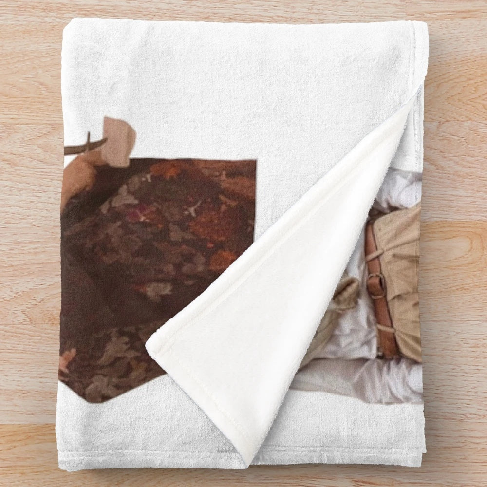 Jodie Comer Killing Eve Plush Blanket