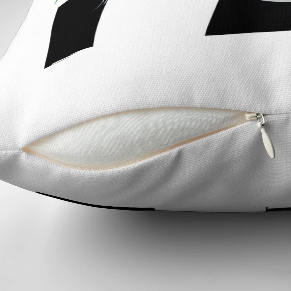 Joelinton Illustration Pillow for Newcastle United Soccer Fans
