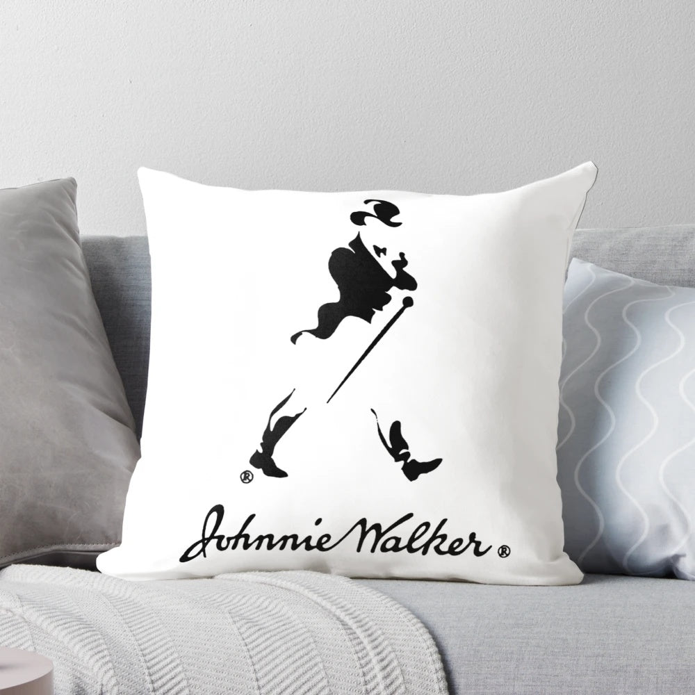 Johnnie Walker Whisky Pillow - Comfortable and Stylish Alcohol-Themed Decor