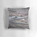 Johnstone River crocodile pillow featuring a realistic design of a crocodile from the Johnstone River region