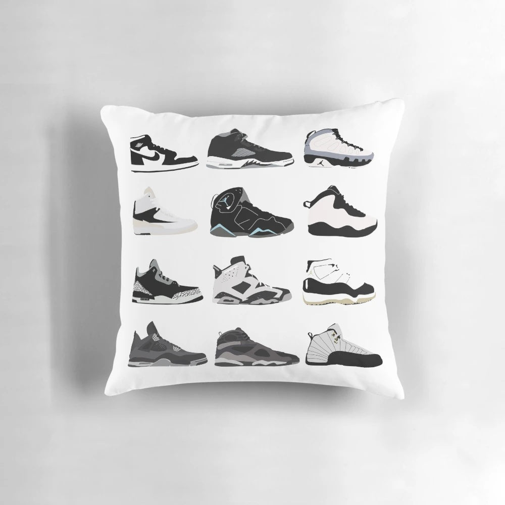 Nike Jordan Pack Pillow with Black and White Design