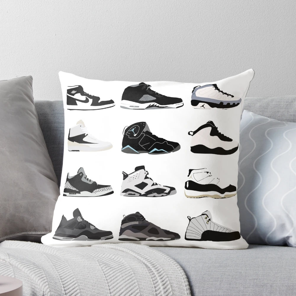 Nike Jordan Pack Pillow with Black and White Design