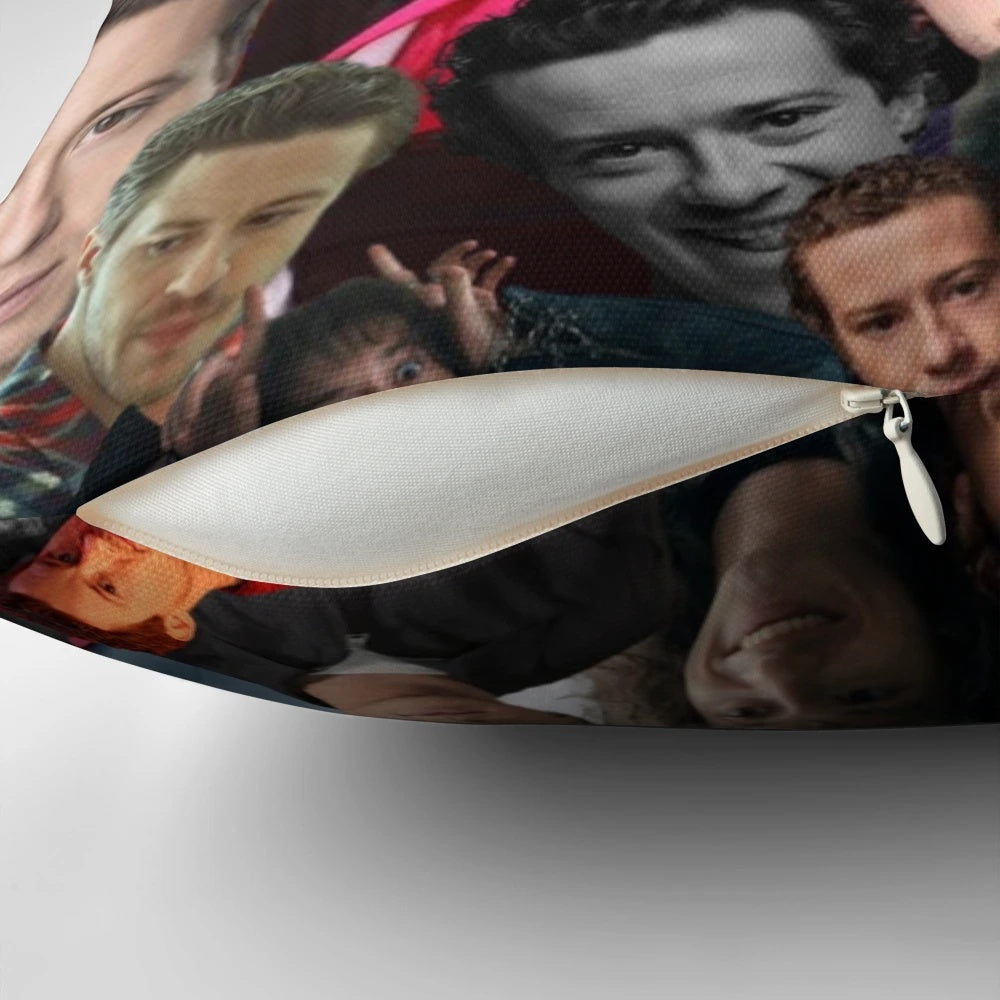 Joseph Quinn Photo Collage Pillow featuring the Stranger Things actor