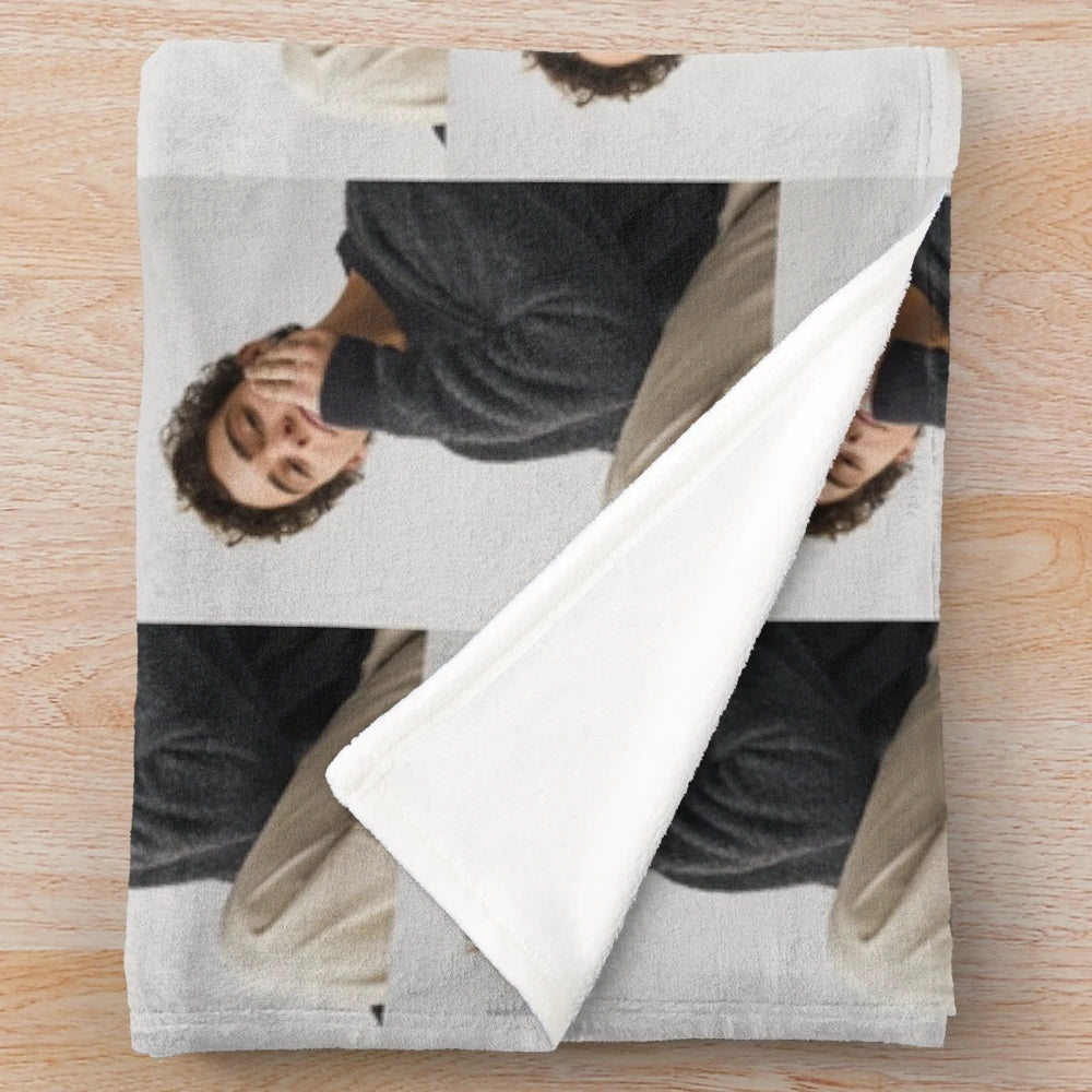 Joshua Bassett themed plush blanket