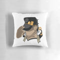 Jotaro Kujo anime-inspired pillow featuring the iconic character from JoJo's Bizarre Adventure