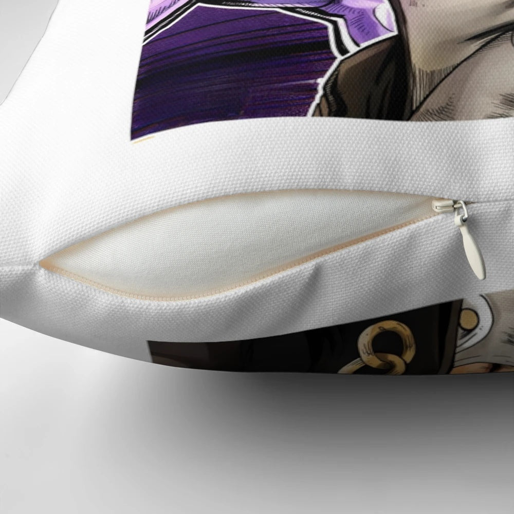 Jotaro Kujo "Yare Yare Daze" anime-inspired decorative pillow