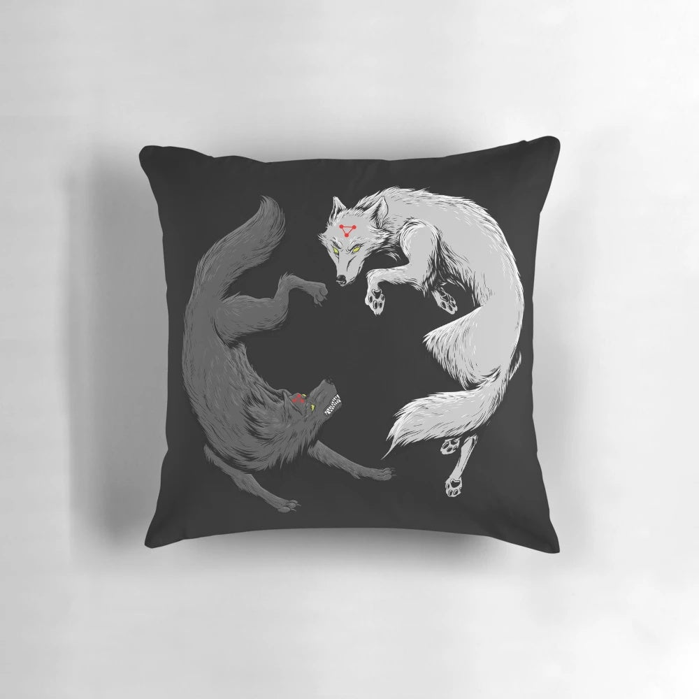 Jujutsu Kaisen inspired "Divine Dogs" anime-themed decorative pillow