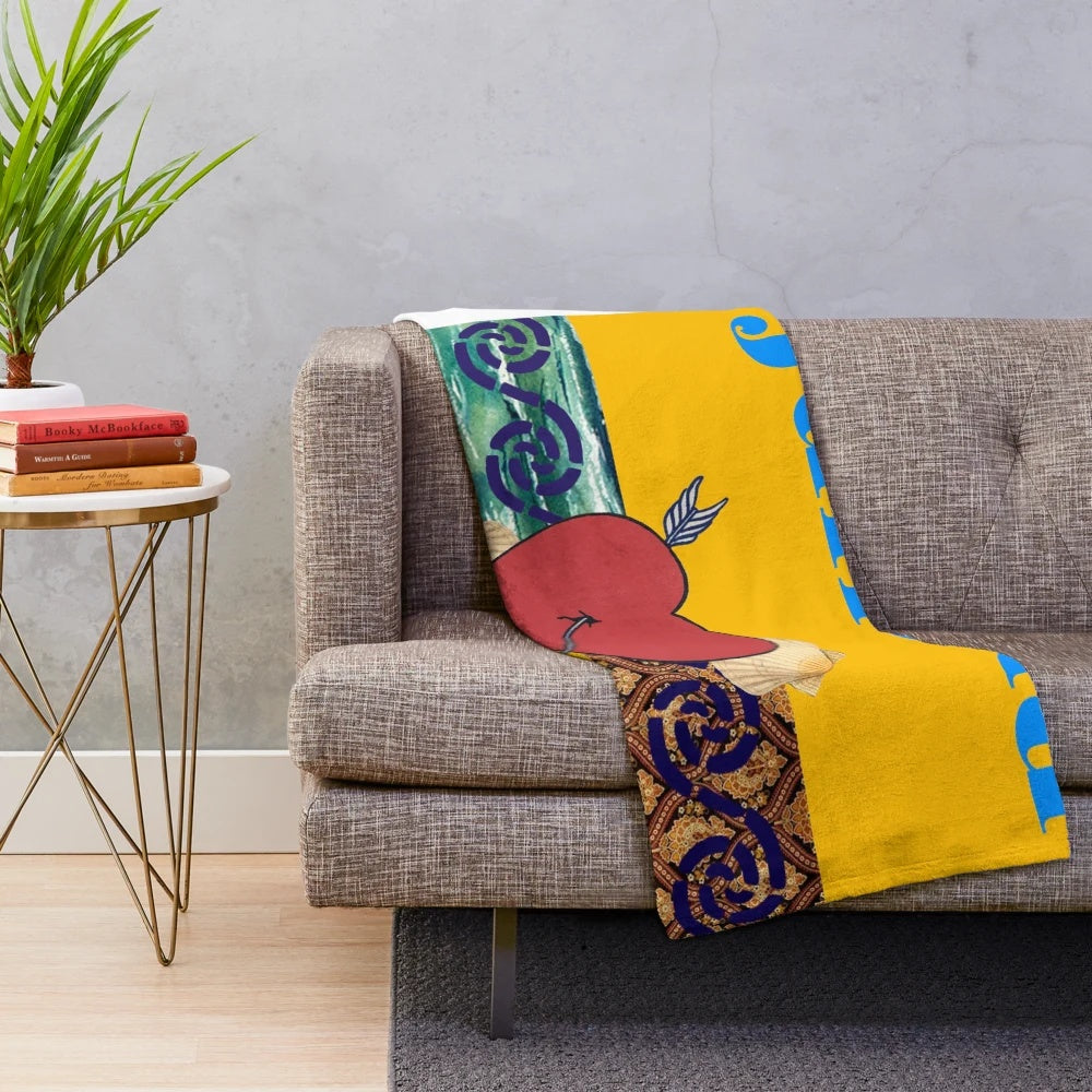 Julieta inspired plush blanket with soft and cozy design