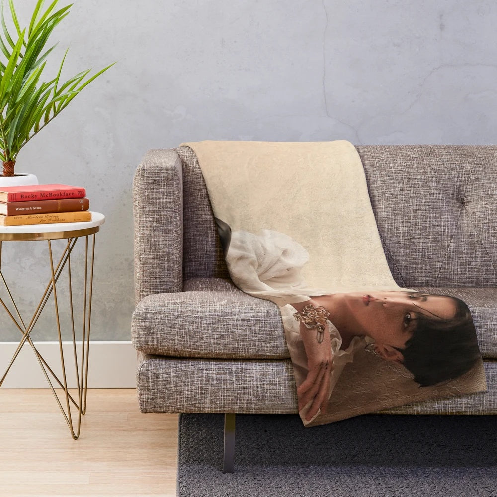 BTS Jungkook 'Time Difference' Concept Photo Plush Blanket