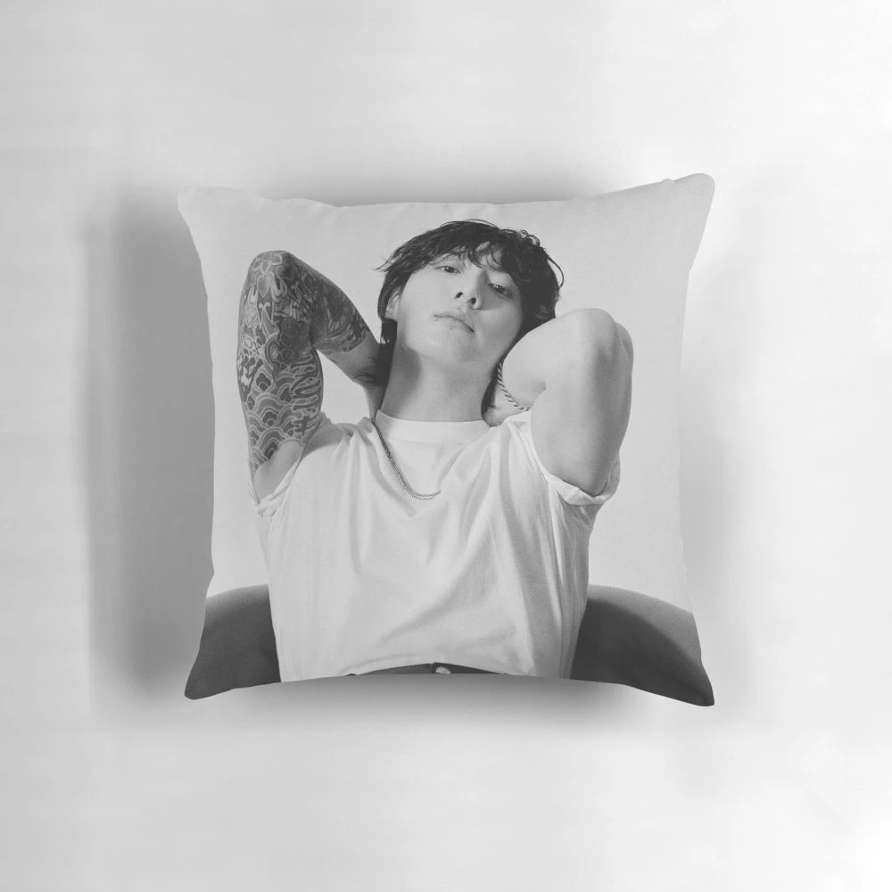 Jungkook seven-themed BTS pillow