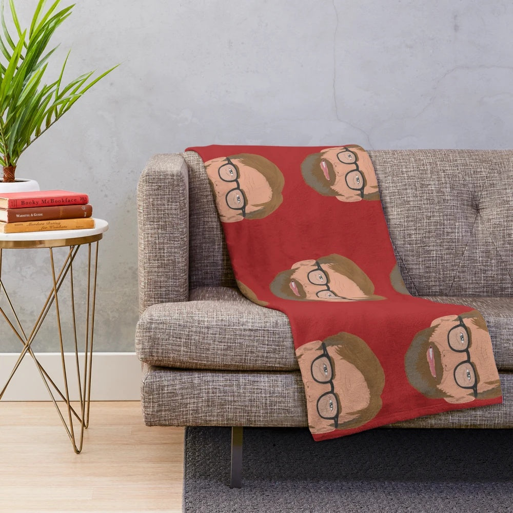 Jurgen Klopp inspired plush blanket