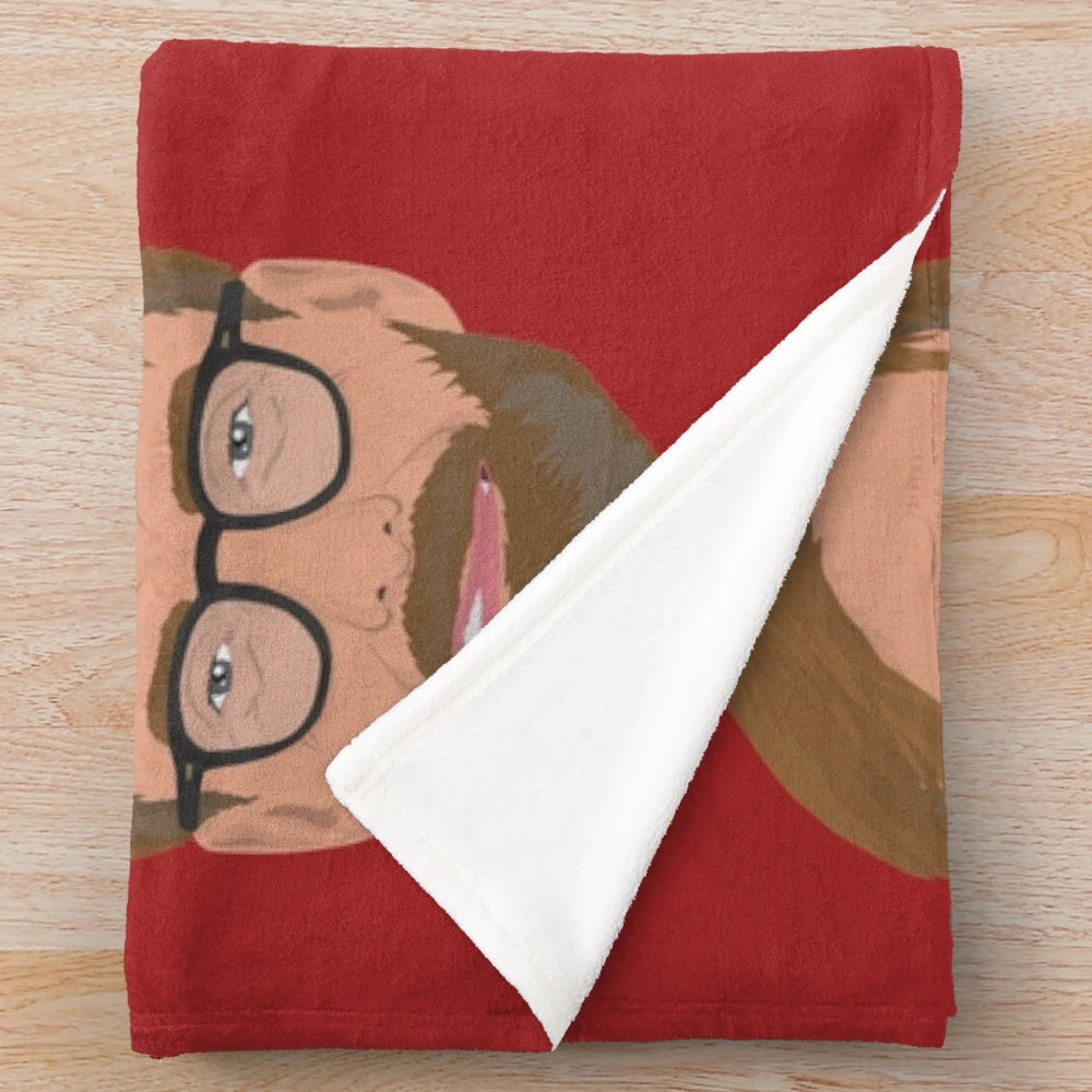 Jurgen Klopp inspired plush blanket