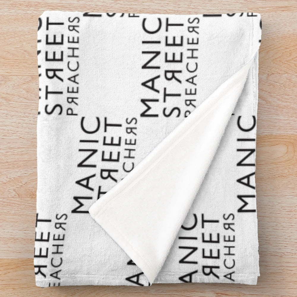 Manic Street Preachers Themed Plush Blanket