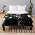Kai Parker inspired plush blanket with The Vampire Diaries characters
