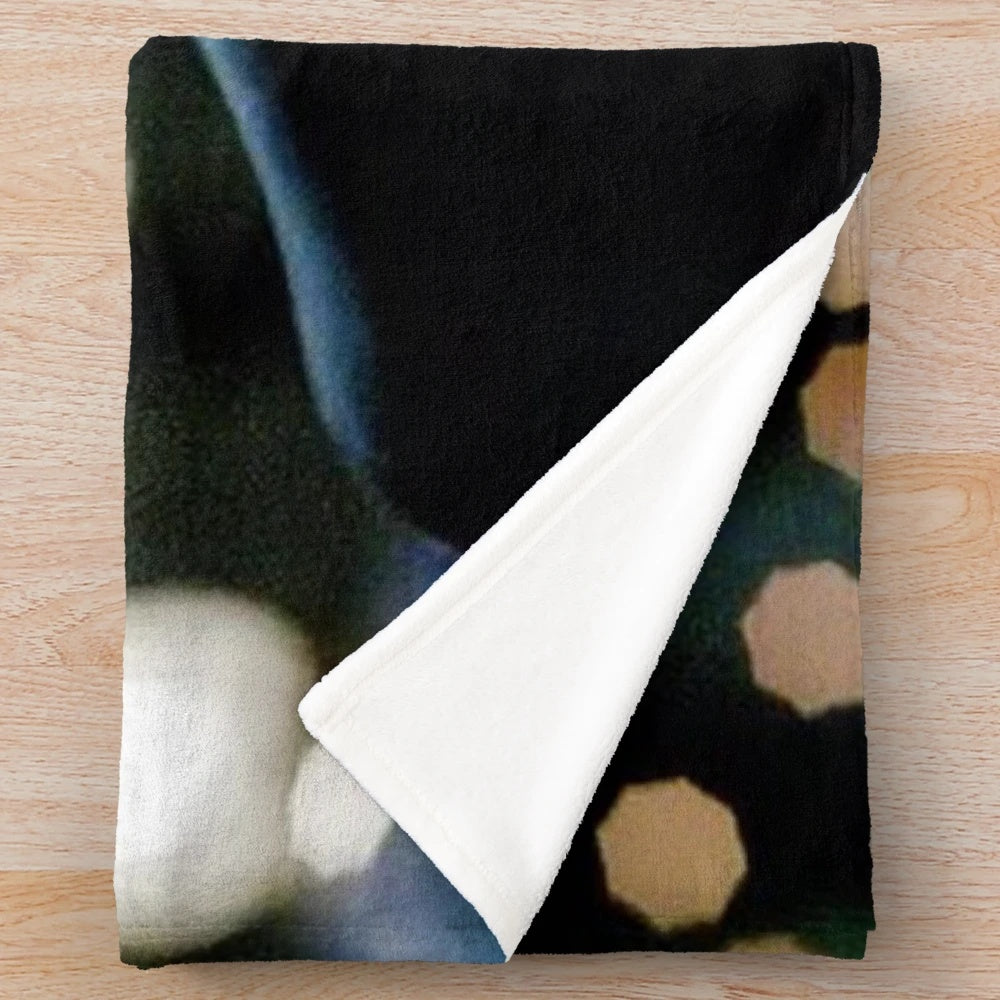 Kai Parker inspired plush blanket with The Vampire Diaries characters