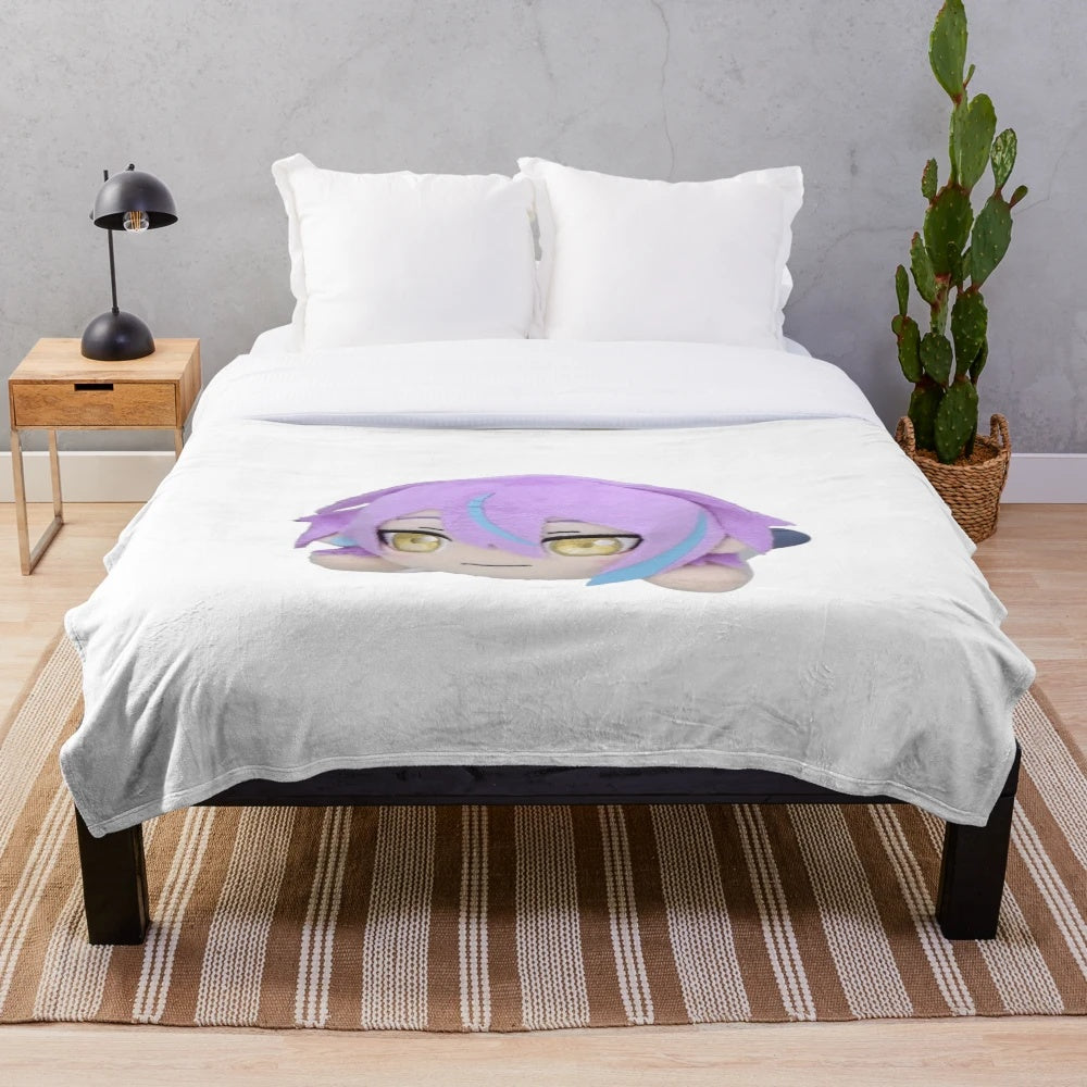 Kamishiro Rui inspired plush throw blanket from Project Sekai