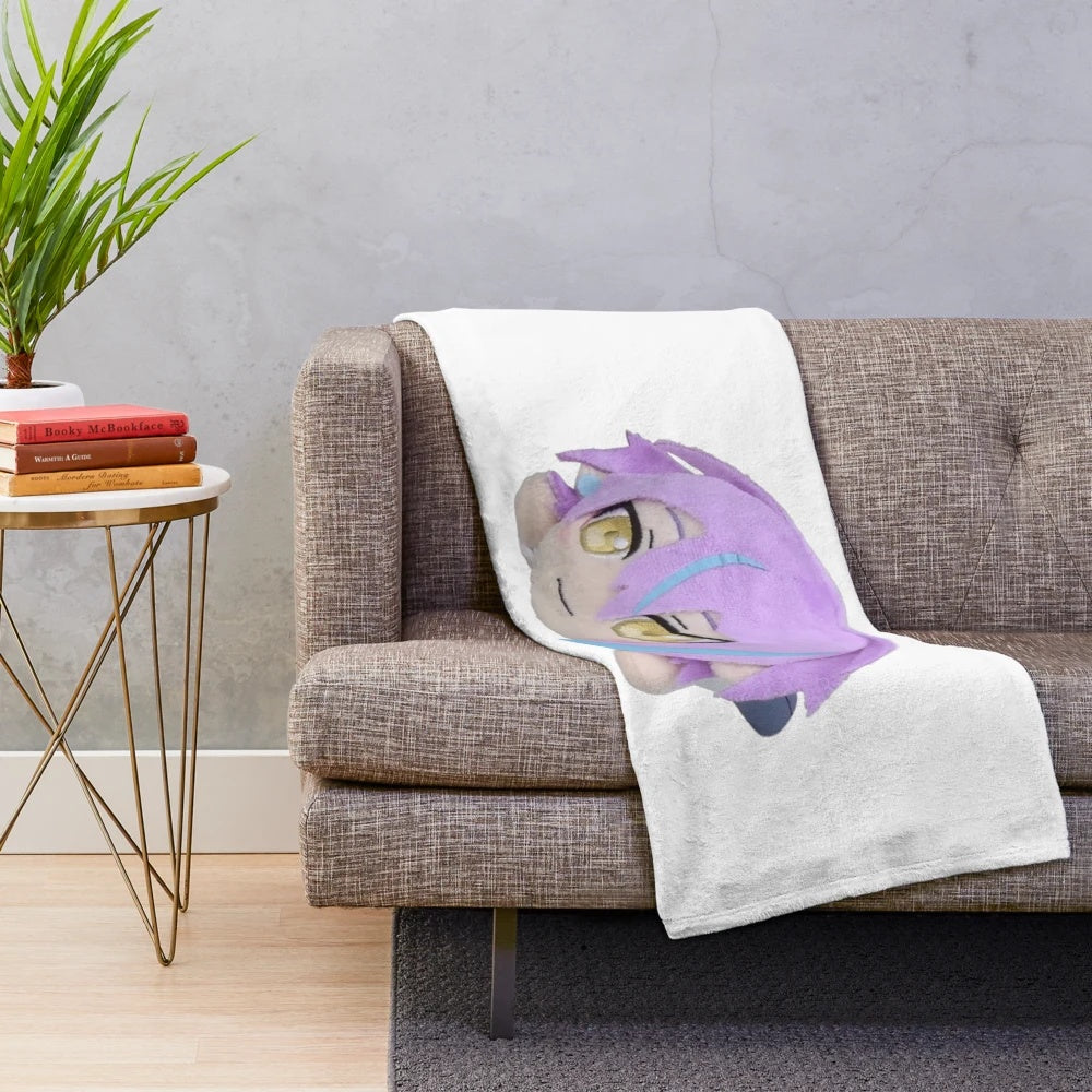 Kamishiro Rui inspired plush throw blanket from Project Sekai