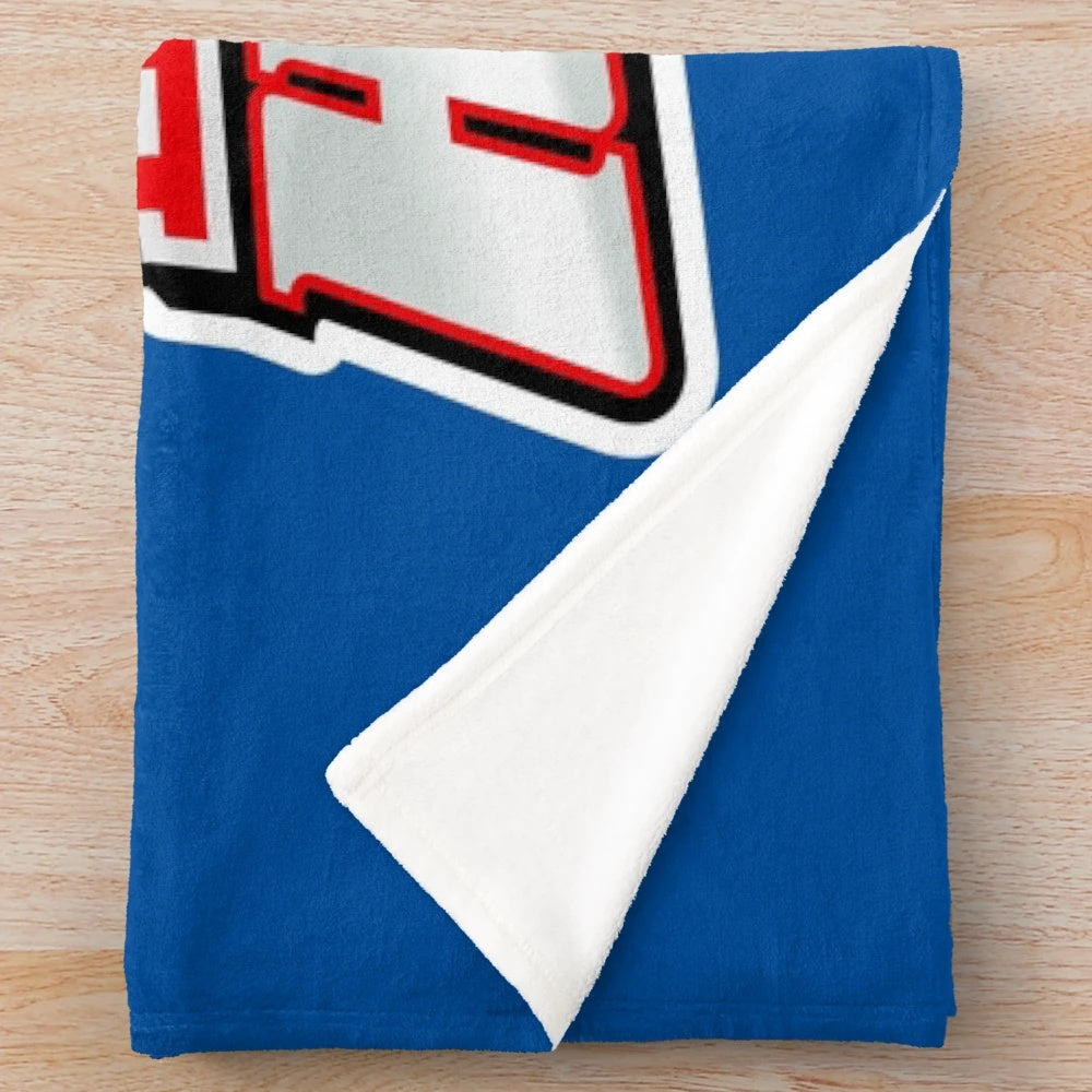 Kassel Huskies inspired plush blanket