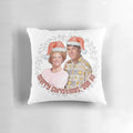 Kath & Kim Christmas Pillow Featuring Characters from the Iconic Australian Sitcom