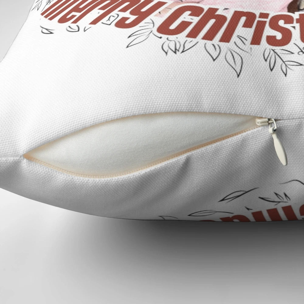 Kath & Kim Christmas Pillow Featuring Characters from the Iconic Australian Sitcom