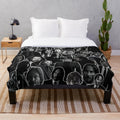 Keanu Reeves Collage Art Plush Blanket