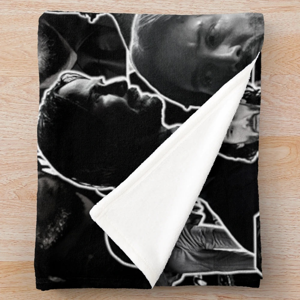 Keanu Reeves Collage Art Plush Blanket