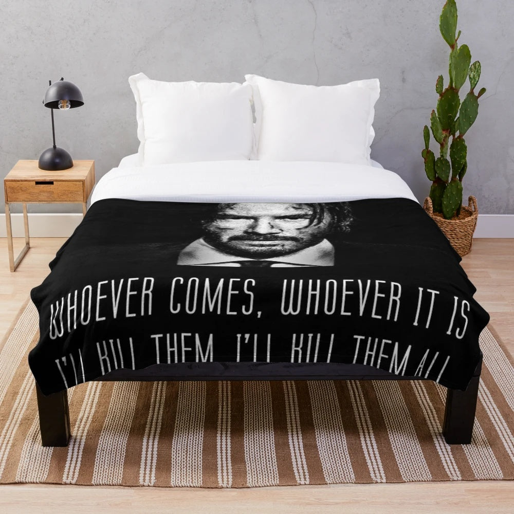 Keanu Reeves John Wick Inspired Plush Throw Blanket