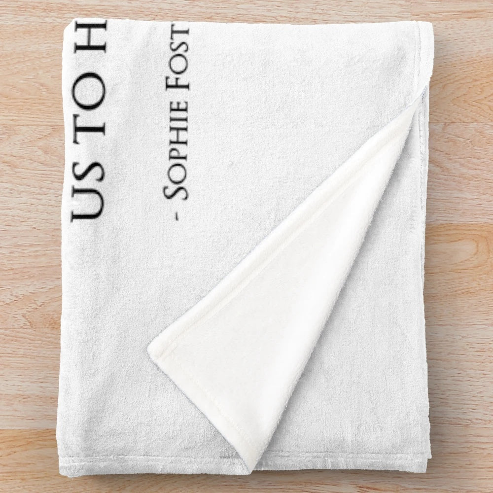 Keeper of the Lost Cities Sophia Quote Plush Blanket